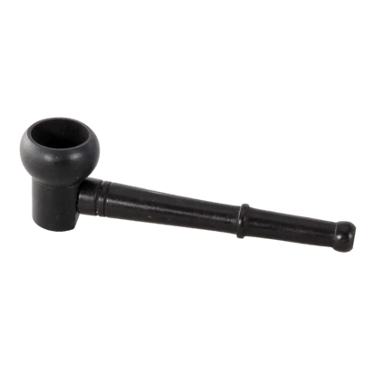 Black Leaf Ebony Pipe 95mm - Plumes