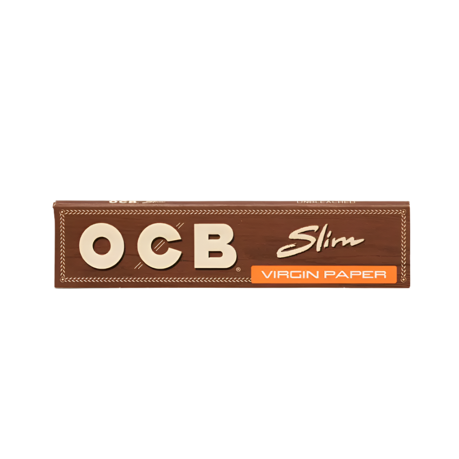 OCB Virgin King Size Slim Ultra Thin Unbleached Rolling Papers