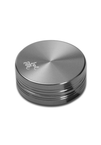 Black Leaf 2 Part Aluminum Grinder - Plumes