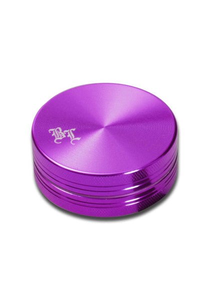 Black Leaf 2 Part Aluminum Grinder - Plumes