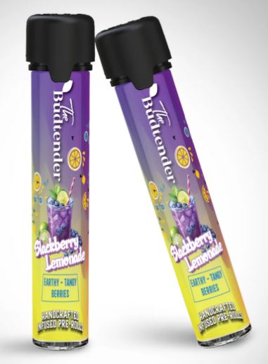 The Budtender Blackberry Lemonade Pre Roll - Plumes
