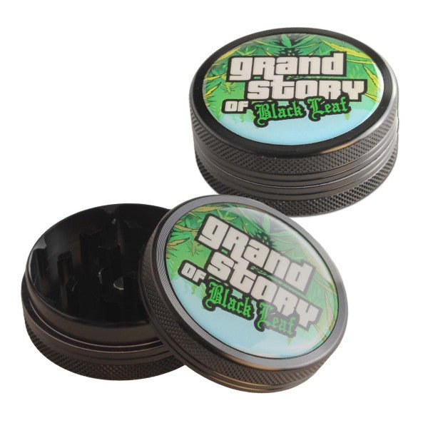 Black Leaf Grand Story 2 Part Grinder - Plumes