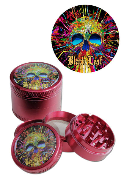 Black Leaf Cyber Skull Grinder