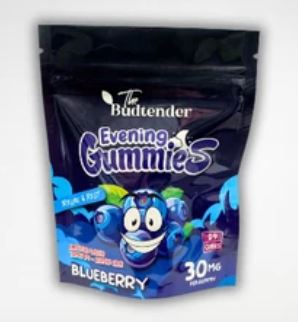The Budtender Evening Gummies - 40G - Blueberry