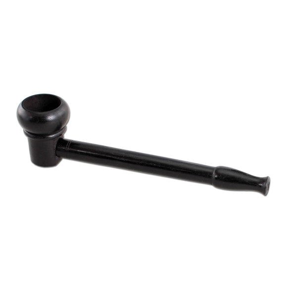 Black Leaf Ebony Pipe 120mm - Plumes