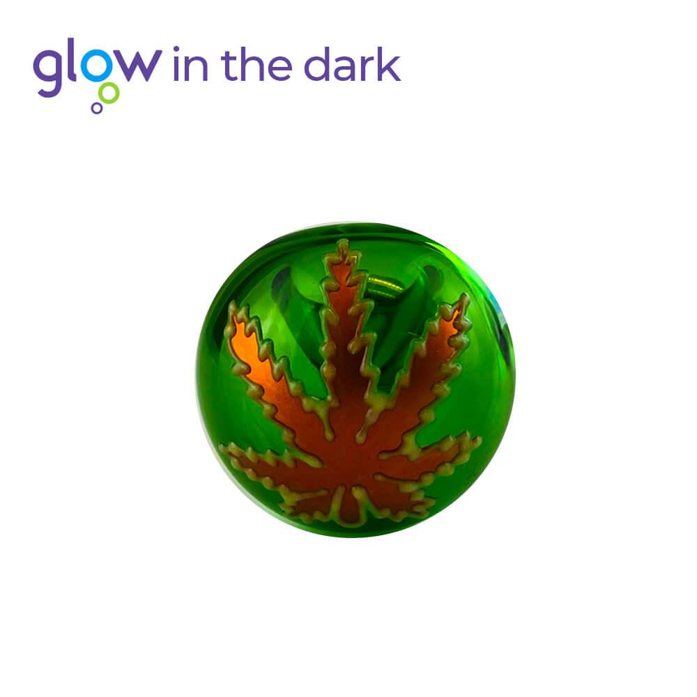 Urban Crew Green Glass Pipe Glow in The Dark 10cm