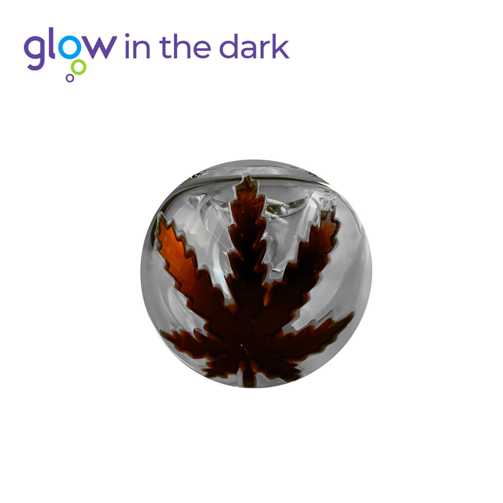 Urban Crew Transparent Glass Pipe Glow in The Dark 10cm