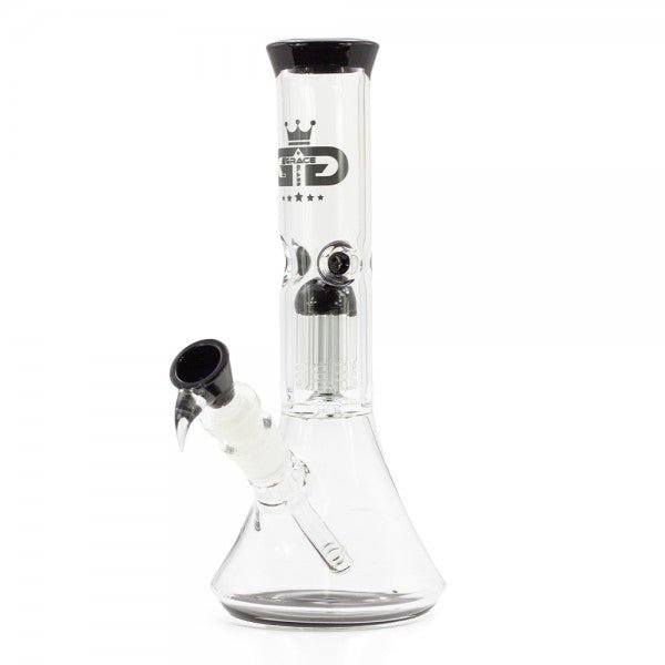 Grace Glass Black Tree-Arm Percolator 27.5cm - Plumes