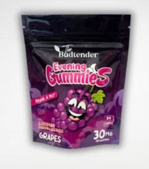 The Budtender Evening Gummies - 40G - Grape