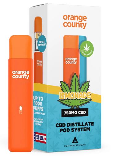 Orange County CBD Vape - 1ml - Plumes