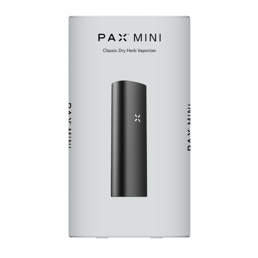PAX Mini 2 Dry Herb Vaporiser in Onyx - Plumes