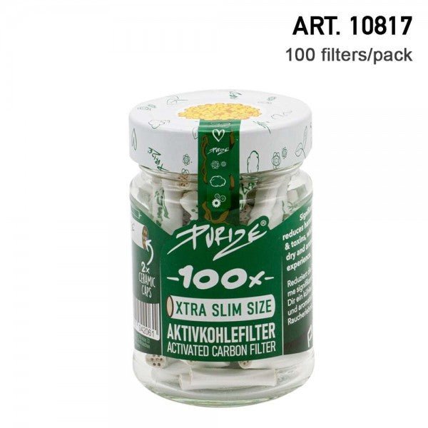 Purize | Extra Slim Filters 100 - Plumes