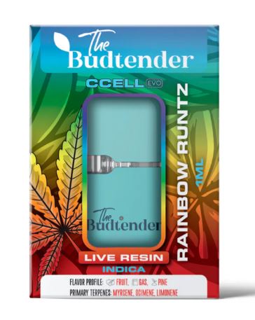 The Budtender Rainbow Runtz 1ml