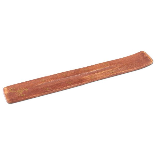 Incense Holder with Brass Inlay - Plumes