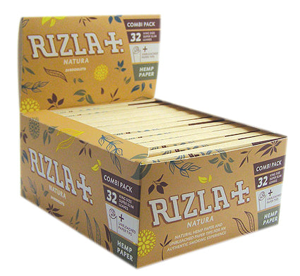 Rizla Natura Combi Pack King Size Slim Rolling Papers + Tips