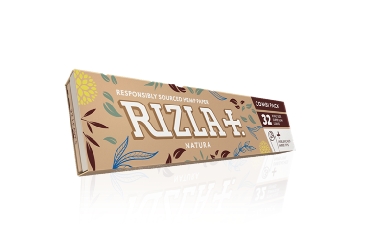 Rizla Natura Combi Pack King Size Slim Rolling Papers + Tips