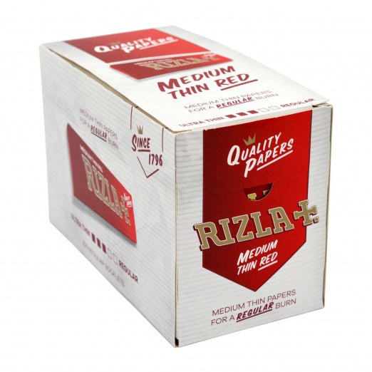 Rizla Red Regular Single Wide Rolling Papers