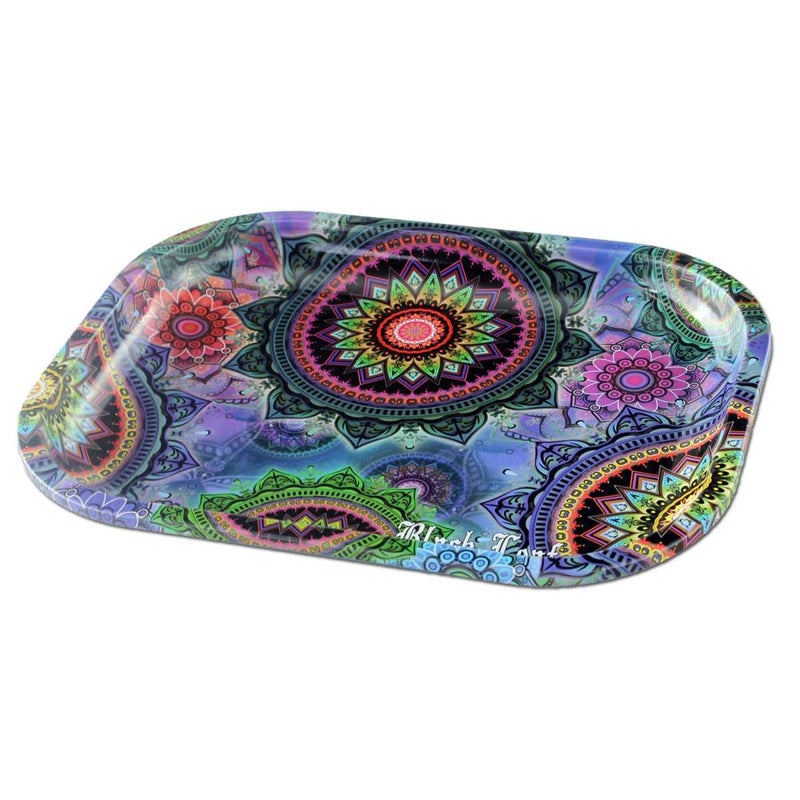 rolling tray for rolling papers on a white background