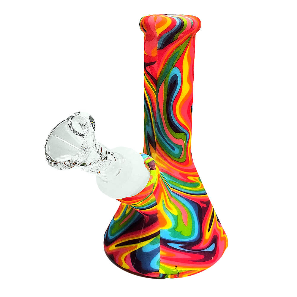 Urban Crew Silicone Bong Psychedelic Dream Multicolor 13cm