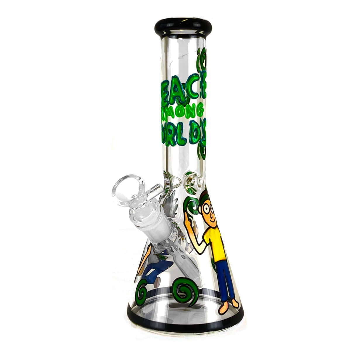 Urban Crew Cartoon Boy Handcrafted Glass Bong 25cm